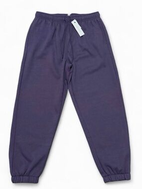 Topshop purple fleece sweatpants